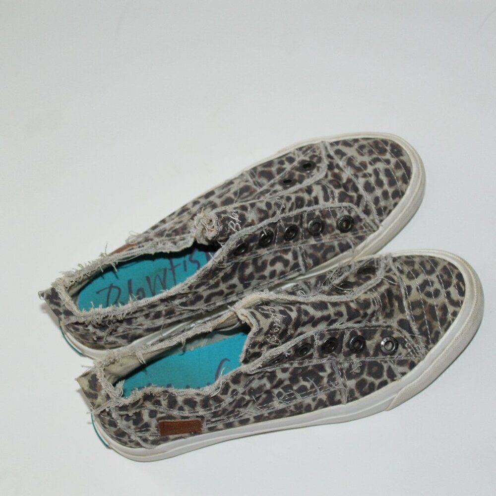 Blowfish Malibu Leopard Print Slip-On Size 7.5
